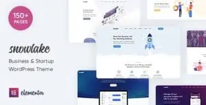 Download Snowlake - Creative Business & Startup WordPress Theme