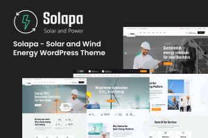 Download Solapa - Solar and Wind Energy WordPress Theme GPL WordPress Plugin