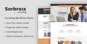 Download Sorbroix : Business Consulting WordPress Theme