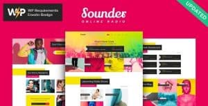 Download Sounder | Online Internet Radio Station WordPress Theme + RTL