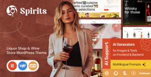 Download Spirits - Liquor Shop & Wine Store WordPress Theme