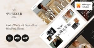 Download Splendour - Jewelry & Watches WordPress Theme