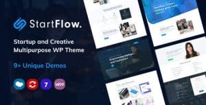 Download StartFlow | Responsive Multipurpose WordPress Theme