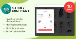 Download Sticky Mini Cart For WooCommerce