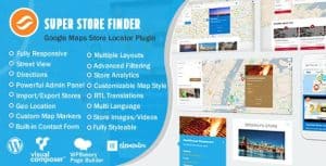 Download Super Store Finder for WordPress (Google Maps Store Locator)