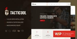 Download Tacticool | Shooting Range & Gun Store WordPress Theme