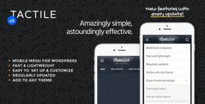 Download Tactile: WordPress Mobile Menu