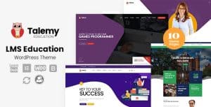 Download Talemy - LMS Education WordPress Theme