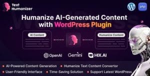 Download TextHumanizer - Humanize AI Content WordPress Plugin GPL WordPress Plugin