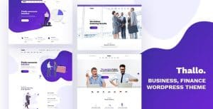 Download Thallo - Consulting & Finance WordPress Theme