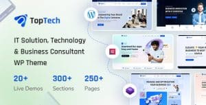Download TopTech - SEO Marketing Agency & Technology WordPress Theme