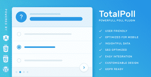 Download TotalPoll Pro - Responsive WordPress Poll Plugin