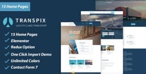 Download Transpix - Logistics Warehouse WordPress Theme