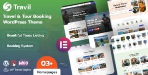 Download Travil – Travel & Tour Booking WordPress Theme