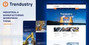 Download Trendustry - Industrial & Manufacturing WordPress Theme