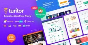 Download Turitor - LMS & Education WordPress Theme