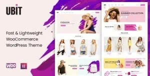 Download Ubit - Fashion Store WooCommerce Theme