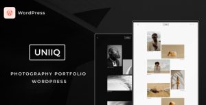 Download Uniiq Photography Portfolio WordPress Theme GPL WordPress Plugin