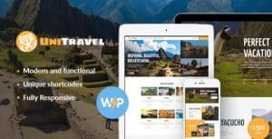 Download UniTravel | Travel Agency & Tourism Bureau WordPress Theme