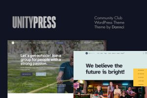 Download UnityPress - Community Club WordPress Theme GPL WordPress Plugin