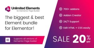 Download Unlimited Elements for Elementor Premium