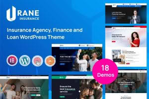 Download Urane - Insurance Agency & Finance WordPress Theme GPL WordPress Plugin