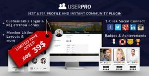 Download UserPro - User Profiles with Social Login