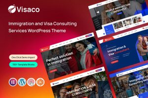 Download Visaco - Immigration & Visa Consulting WP Theme GPL WordPress Plugin