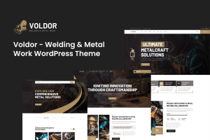 Download Voldor - Welding & Metal Work WordPress Theme GPL WordPress Plugin