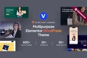 Download Vonix - Multi-purpose Elementor WordPress Theme GPL WordPress Plugin