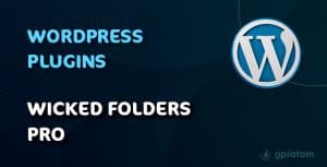 Download Wicked Folders Pro - GPL WordPress Plugin
