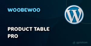 Download Woo Product Table PRO - GPL WordPress Plugin