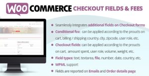 Download WooCommerce Checkout Fields & Fees