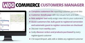 Download WooCommerce Customers Manager