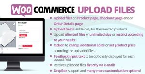 Download WooCommerce Upload Files