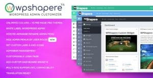 Download Wordpress Admin Theme - WPShapere