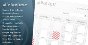 Download WordPress Pro Event Calendar