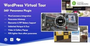 Download WordPress Virtual Tour Panorama Plugin
