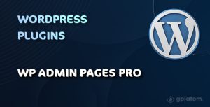 Download WP Admin Pages PRO