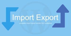 Download WP Import Export