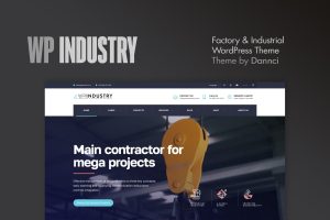Download WP Industry - Industrial WordPress Theme GPL WordPress Plugin