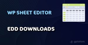 Download WP Sheet Editor - EDD Downloads Pro