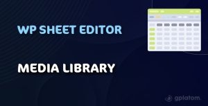Download WP Sheet Editor - Media Library Premium