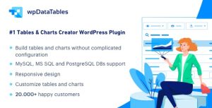 Download wpDataTables - Tables and Charts Manager for WordPress