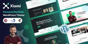 Download Xiomi - Personal Portfolio WordPress Theme