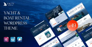 Download Yacty - Yacht & Boat Rental WordPress Theme GPL WordPress Plugin