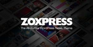 Download ZoxPress - The All-In-One WordPress News Theme