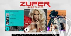 Download Zuper - Shoutcast and Icecast Radio Player
