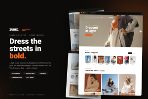 Download ZURIX - Campaign Driven Urban Fashion WooCommerce GPL WordPress Plugin